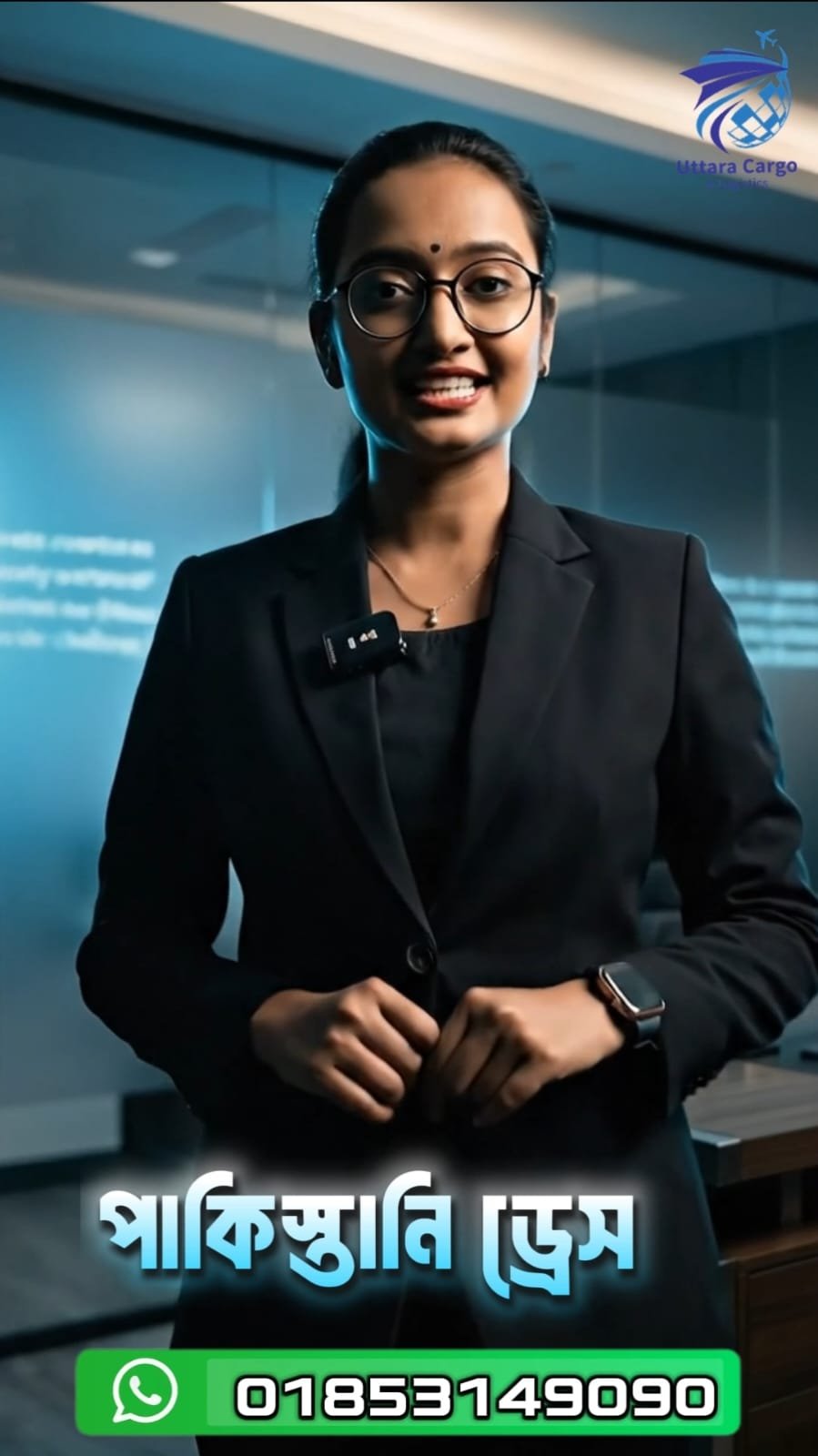 কার্গো সার্ভিস Ai মডেলের বিজ্ঞাপন